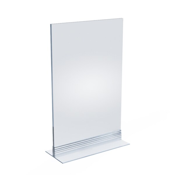 Azar Displays 7" x 11" Vertical/Horizontal W/ T-strip Holder, PK10 102716-10PK - main